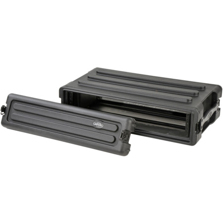 SKB 2U rSeries Shallow Rack Case